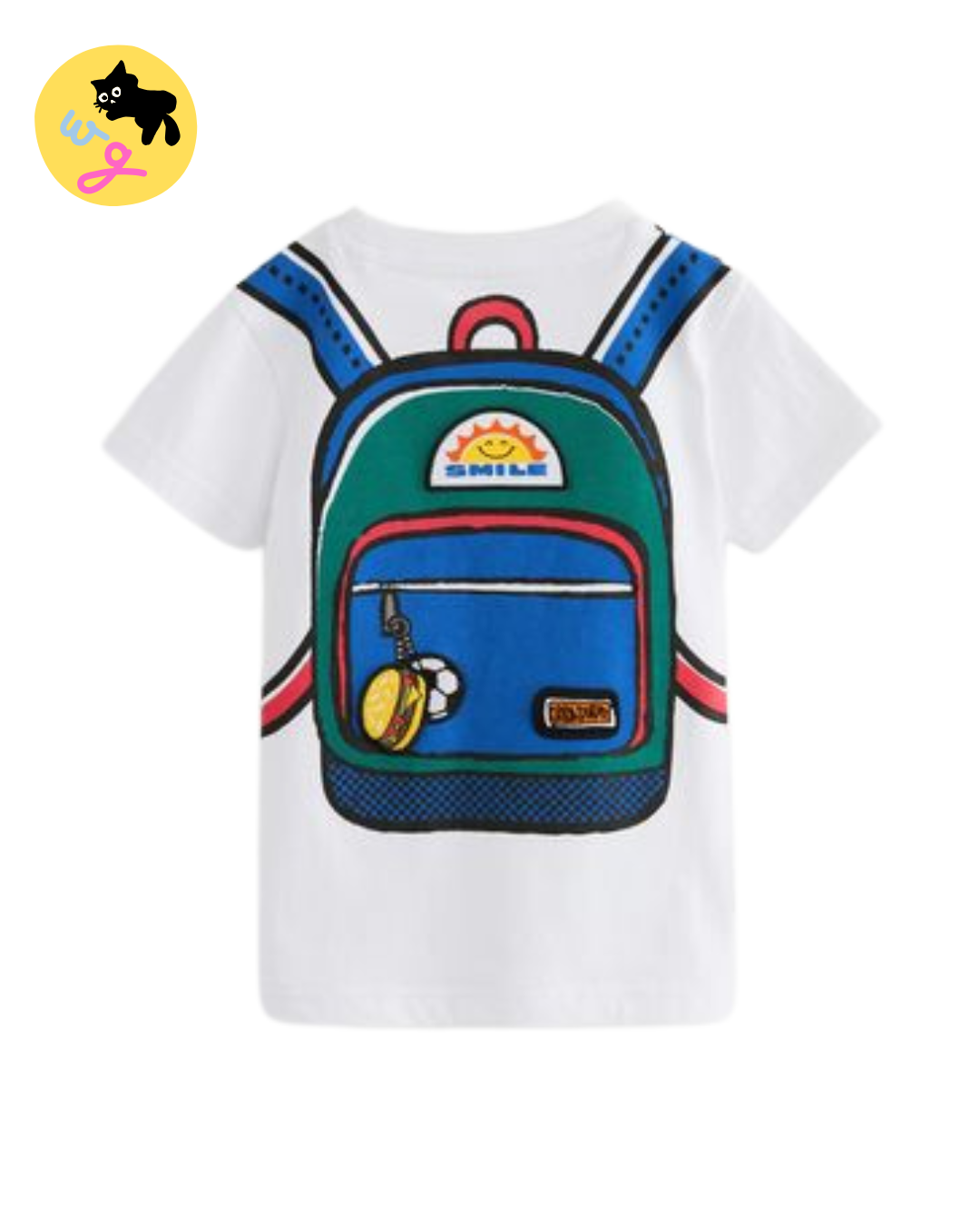 Kids' Backpack Graphic T-Shirt
