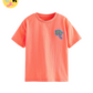 Orange 100% Cotton Short Sleeve T-Shirt