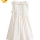 Smocked Bodice Dress - Dobby